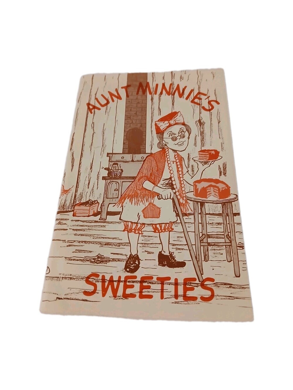 Vintage 1989 Aunt Minnie's Sweeties Cookbook Signed White River Hoedown AR